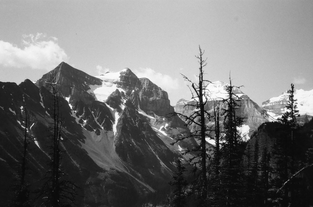 Haddo Peak, Mount Aberdeen, Mount Lefroy & Mount Victoria